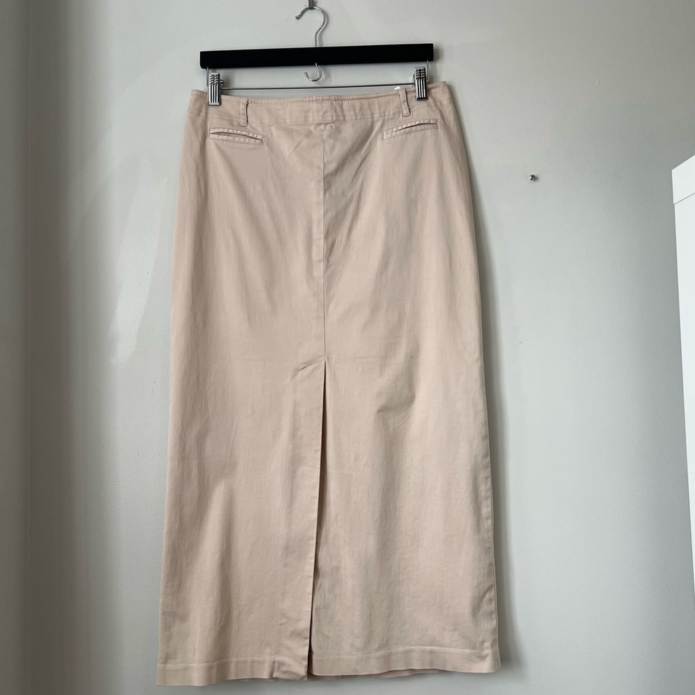 Vintage Cotton Maxi Skirt - Size 12